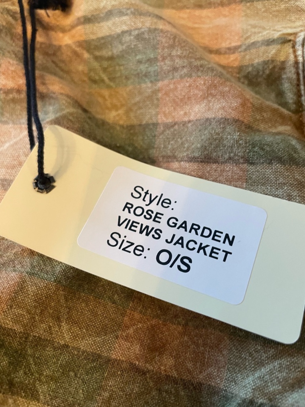 NWT Jaded Gypsy Rose Garden Views Reversible Boho Jacket OSFM - Picture 12 of 12